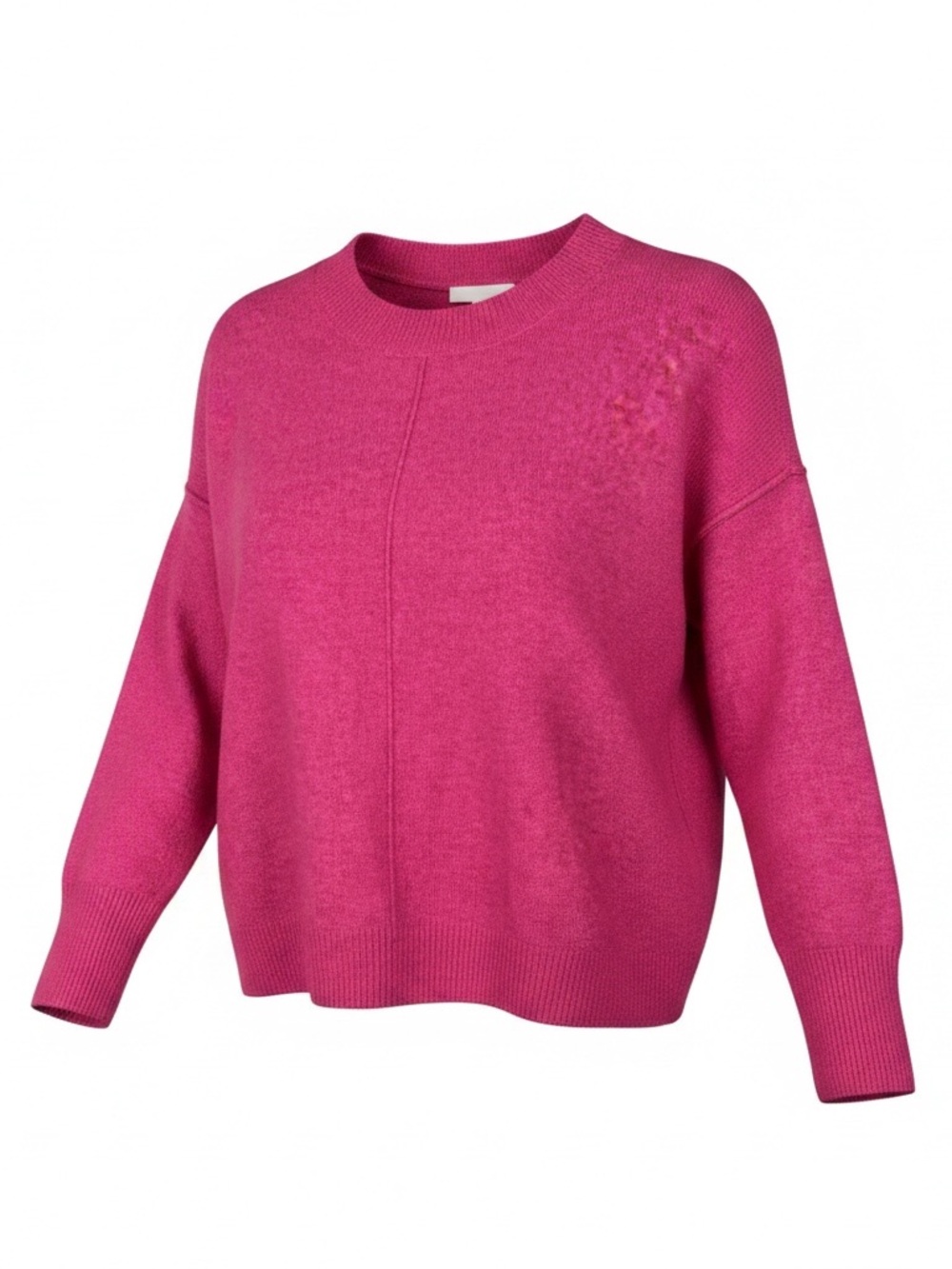 Vince Camuto Bright Fuchsia Crewneck Sweater